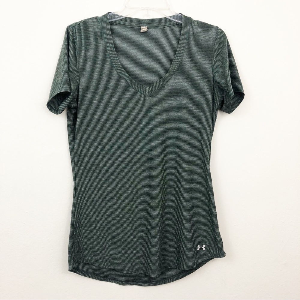 Under Armour Heat Gear Running Shirt Size Medium